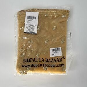 Gold Sequin Dupatta NEW